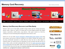 Tablet Screenshot of memorycardrecovery1.com